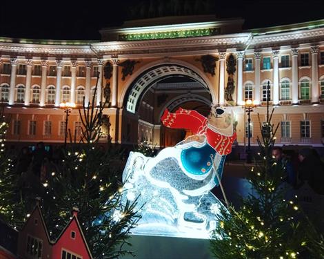 С-Петербург обрел Новогодние маршруты
