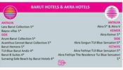 Barut Hotels и Akra Hotels - пояснение