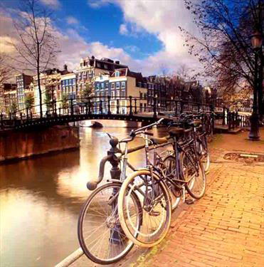 Примите участие в интерактивном путешествии по Голландии на велосипеде