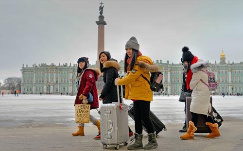 Китайцы активно ехали в Россию зимой