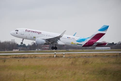 Eurowings начнет летать в Россию, впервые