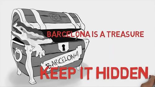 Активисты призывают не рассказывать никому про Барселону