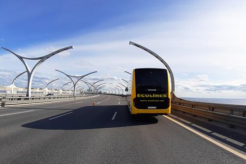 На новом автобусном маршруте Ecolines будет работать стюардесса