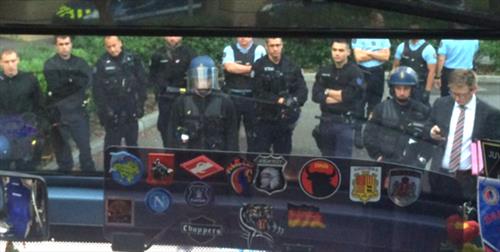 Автобус с россиянами задержали во Франции