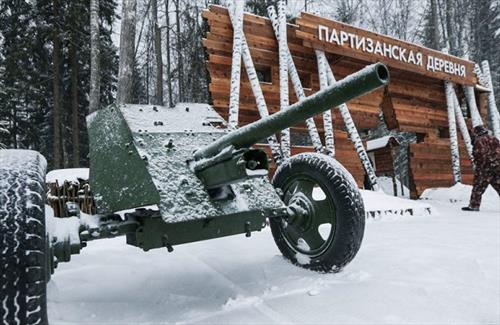 В Кронштадте начали строить «Партизанскую деревню»