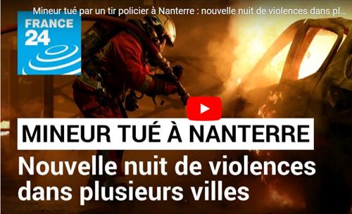 Ночи насилия сотрясают Францию