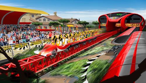 В Ferrari Land откроется новая детская зона