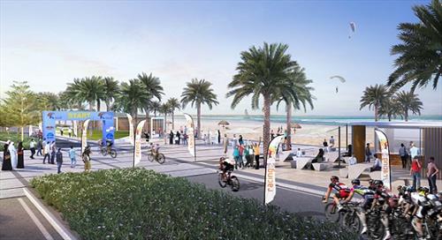 В Шардже сделают новый пляж с велосипедной дорожкой