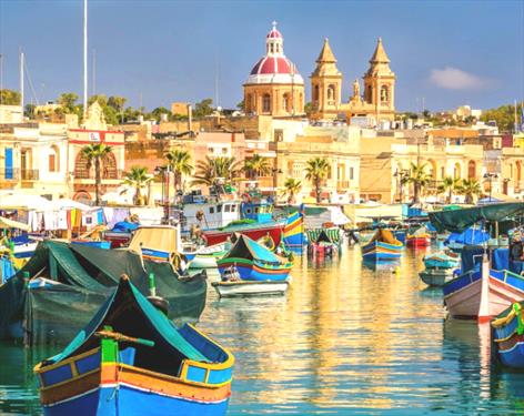 Мальта - Влечение ... культовый залив Марсашлокк