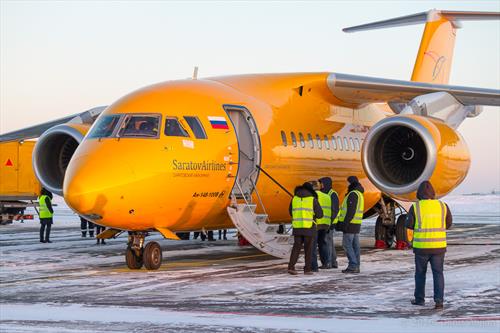 «Саратовские авиалинии» приостанавливают эксплуатацию Ан-148