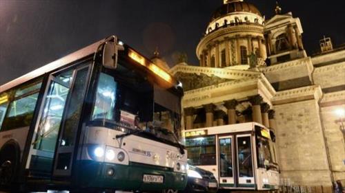В «Ночь музеев» в С-Петербурге специальные автобусные маршруты
